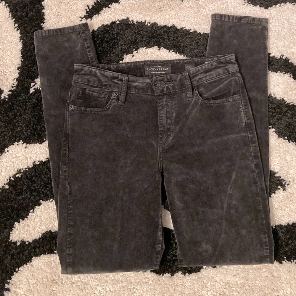 Lucky Brand Brooke Legging Velvet Jeans